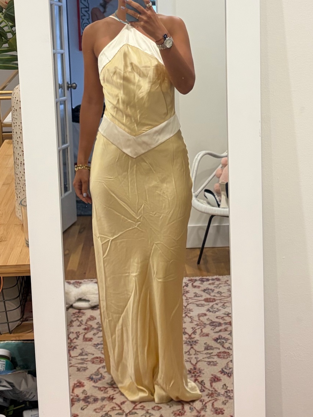Reformation Jillian Silk Dress - Picture 4 of 5